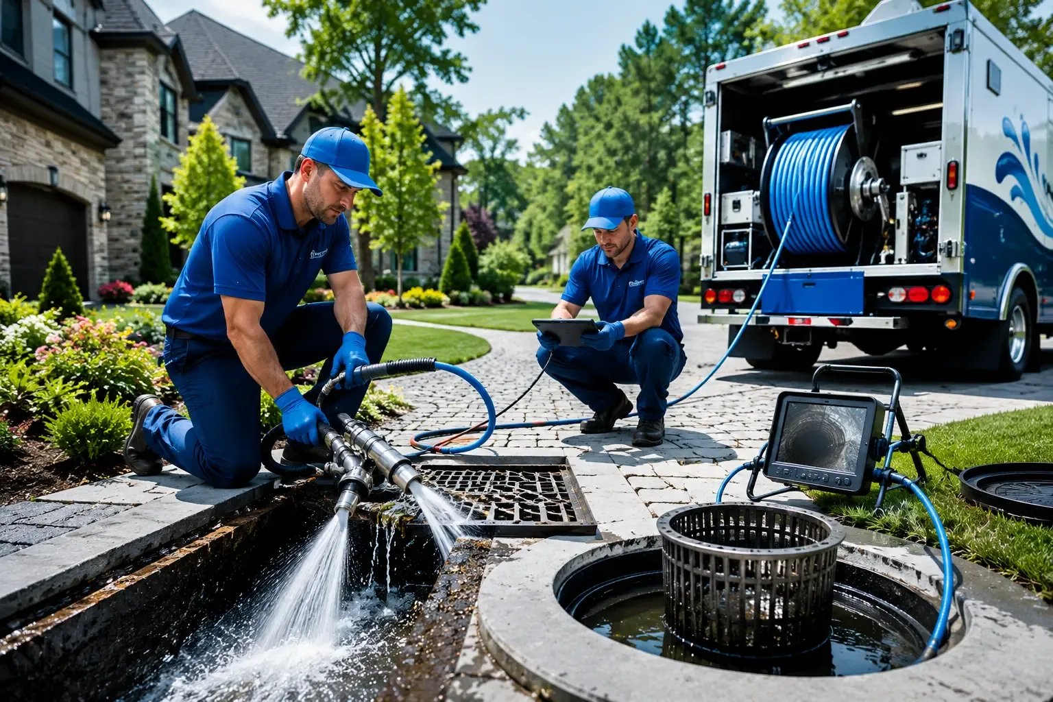 Local outdoor drain cleaning professionals in Starlight, PA